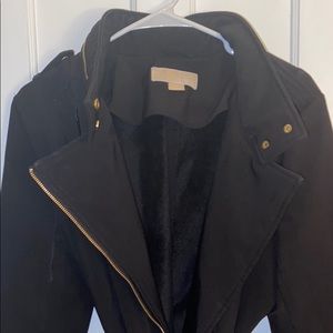 Michael kors black jacket LARGE